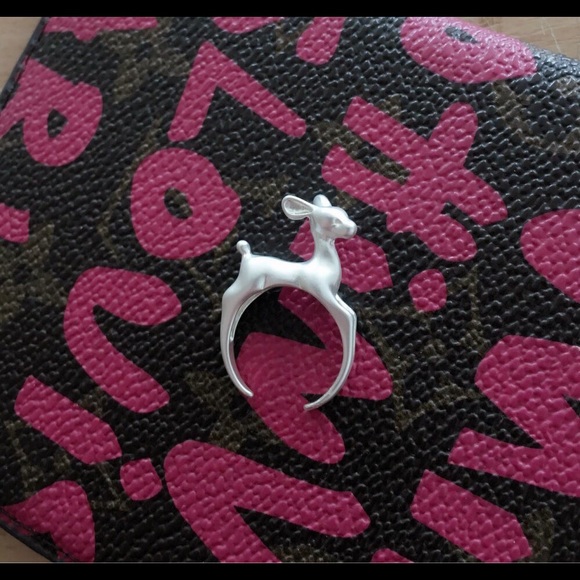 🆕 Bambi Baby Deer Adjustable Ring - Picture 4 of 5